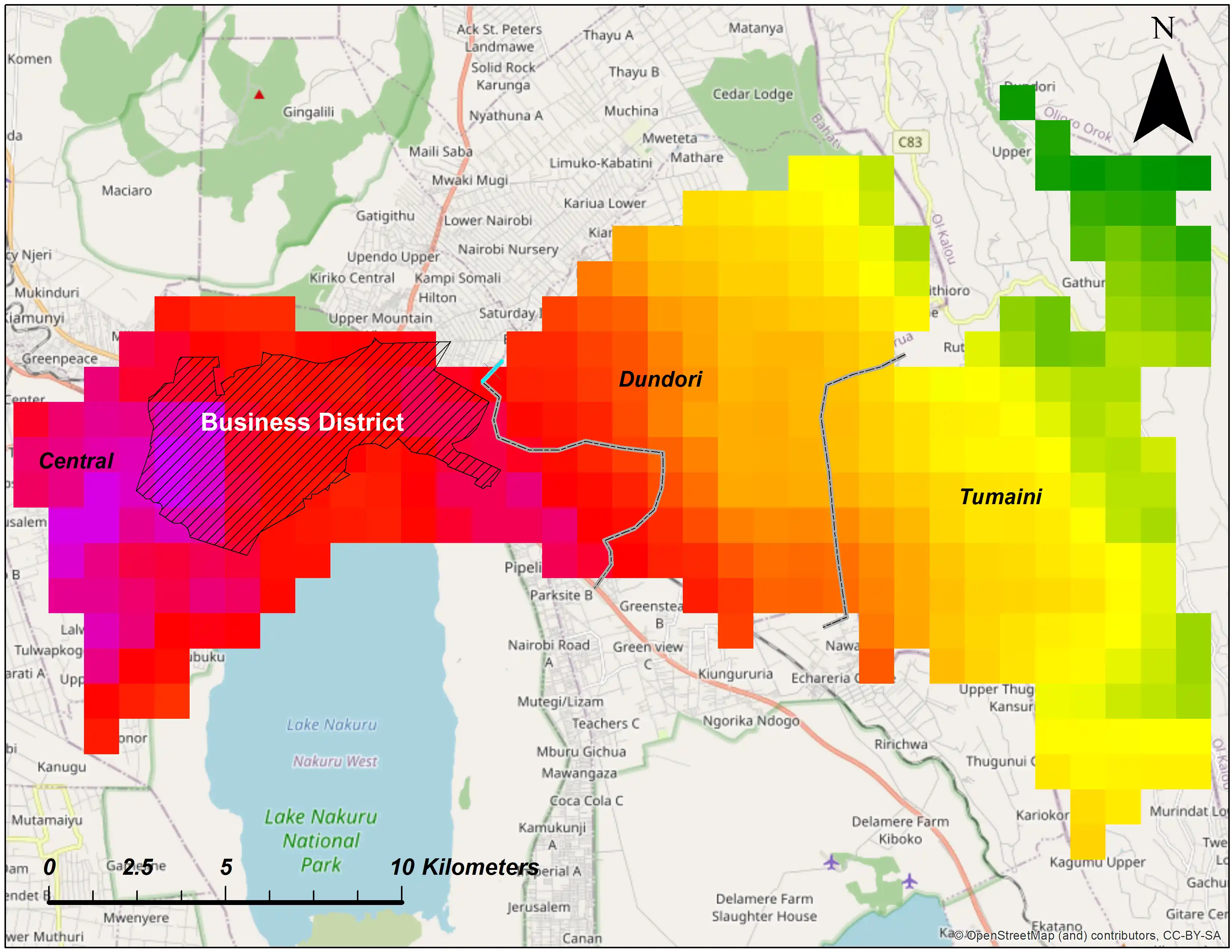 Air Pollution Exposure Map